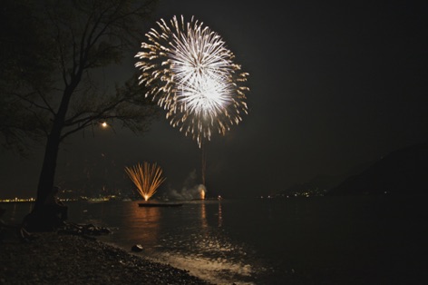 Maccagno - fuochi d'artificio